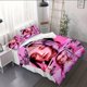 thumbnail image 1 of 3pcs YUQI Creative Poster Duvet Cover Set - 2/3pcs Duvet Cover and Pillowcase Set Including Duvet Cover and Pillowcases - Bedroom, 1 of 5