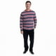 thumbnail image 3 of Polera Jersey Listada Cuello Redondo Azul, 3 of 4
