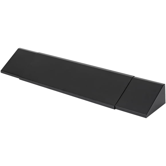 Campana de chimenea y deflector de calor de 15 a 122 cm, color negro, INNO STAGE