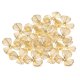 thumbnail image 1 of Forma de la flor del metal 20pcs rebanadas DIY encantos colgante que hace los accesorios de oro, 1 of 5
