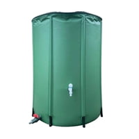 Ioensy - Sistema Portátil De Recolección De Lluvia, Contenedor De Almacenamiento De Agua De Barril De Lluvia Portátil, 100L