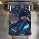 thumbnail image 3 of Wednesday Addams Duvet Cover Set 3 Piece Bedding Set Double Sided Printing Decorative Comforter Cover Set, 3 of 5