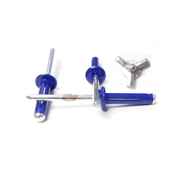 Remaches Pop Edge Performance 3/16" de Aluminio Tri-Fold de Acero