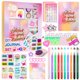 thumbnail image 1 of Kit de Diario DIY Nsrzua para Niñas de 8 a 14 años – Artes y Manualidades, 1 of 9