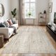 thumbnail image 1 of ALFOMBRA Valenrug 152x244 cm Abstracta Lavable Beige, 1 of 8
