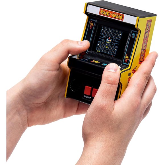 Mini Arcade Pac-Man Basic Fun con pantalla a color portátil