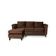 thumbnail image 1 of Seccional Ema Izquierdo Felpa Café, 1 of 2