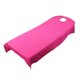 thumbnail image 4 of Sábana De Salón De Belleza, Cubierta De Mesa De Sofá, Agujero De Respiración, Multifunción, Rosa Roja, 4 of 5
