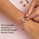 thumbnail image 5 of Pulsera PANDORA Moments Snake Chain en oro rosa 23 cm, 5 of 8