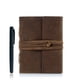 thumbnail image 1 of Leather Journal KomAlc, papel rayado hecho a mano con bolígrafo de lujo, 1 of 9