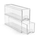 thumbnail image 1 of Organizador Storage Drawers Sorbus, pequeño, transparente, de plástico, paquete de 2, 1 of 7