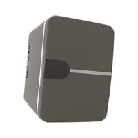 Magideal - Mini Nevera Compacta Portátil Refrigerador Pequeño Enfriador Calentador Termoeléctrico Con Diseño Plano De Material Pp Adecuado Para Dormitorio Coche Gris