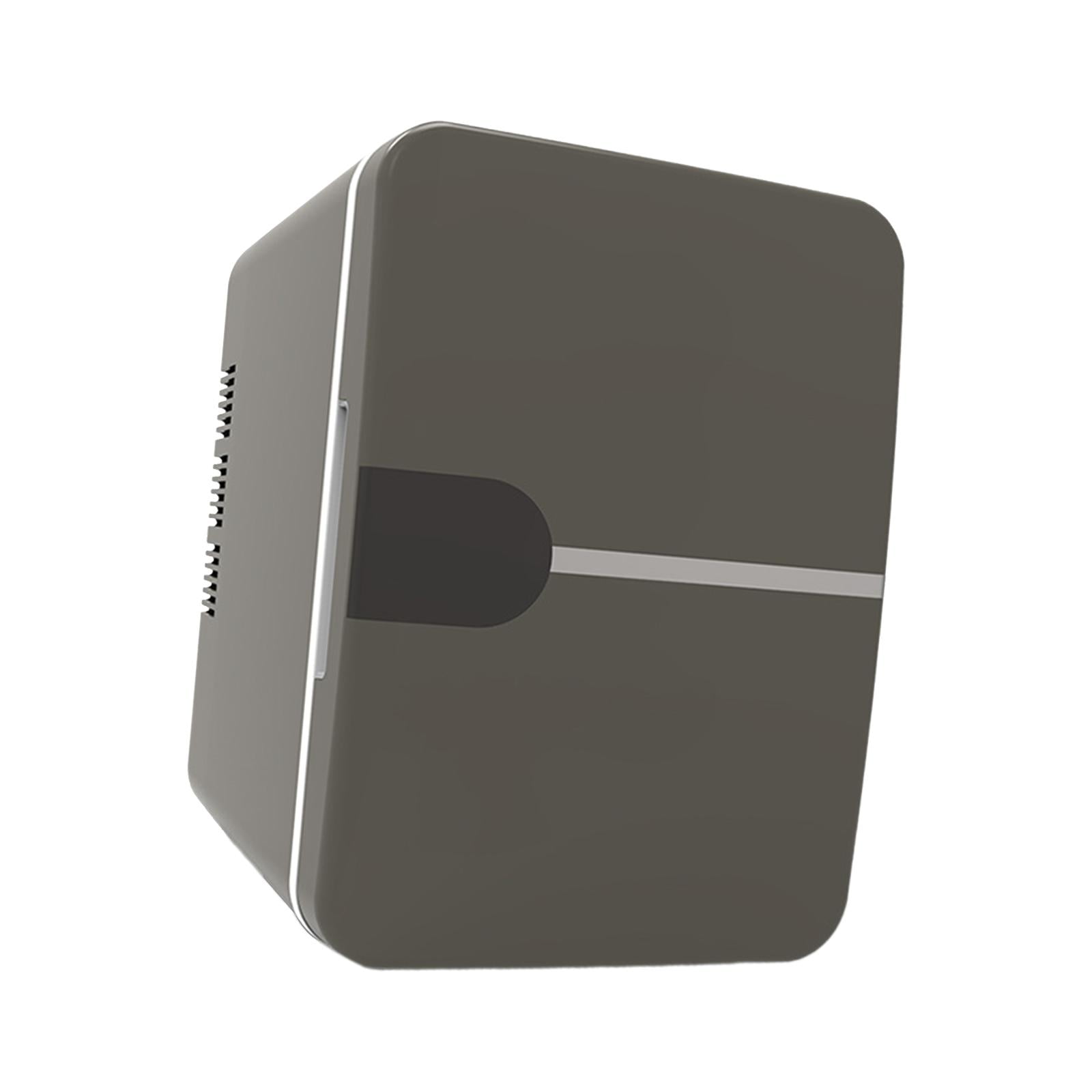 Magideal - Mini Nevera Compacta Portátil Refrigerador Pequeño Enfriador Calentador Termoeléctrico Con Diseño Plano De Material Pp Adecuado Para Dormitorio Coche Gris