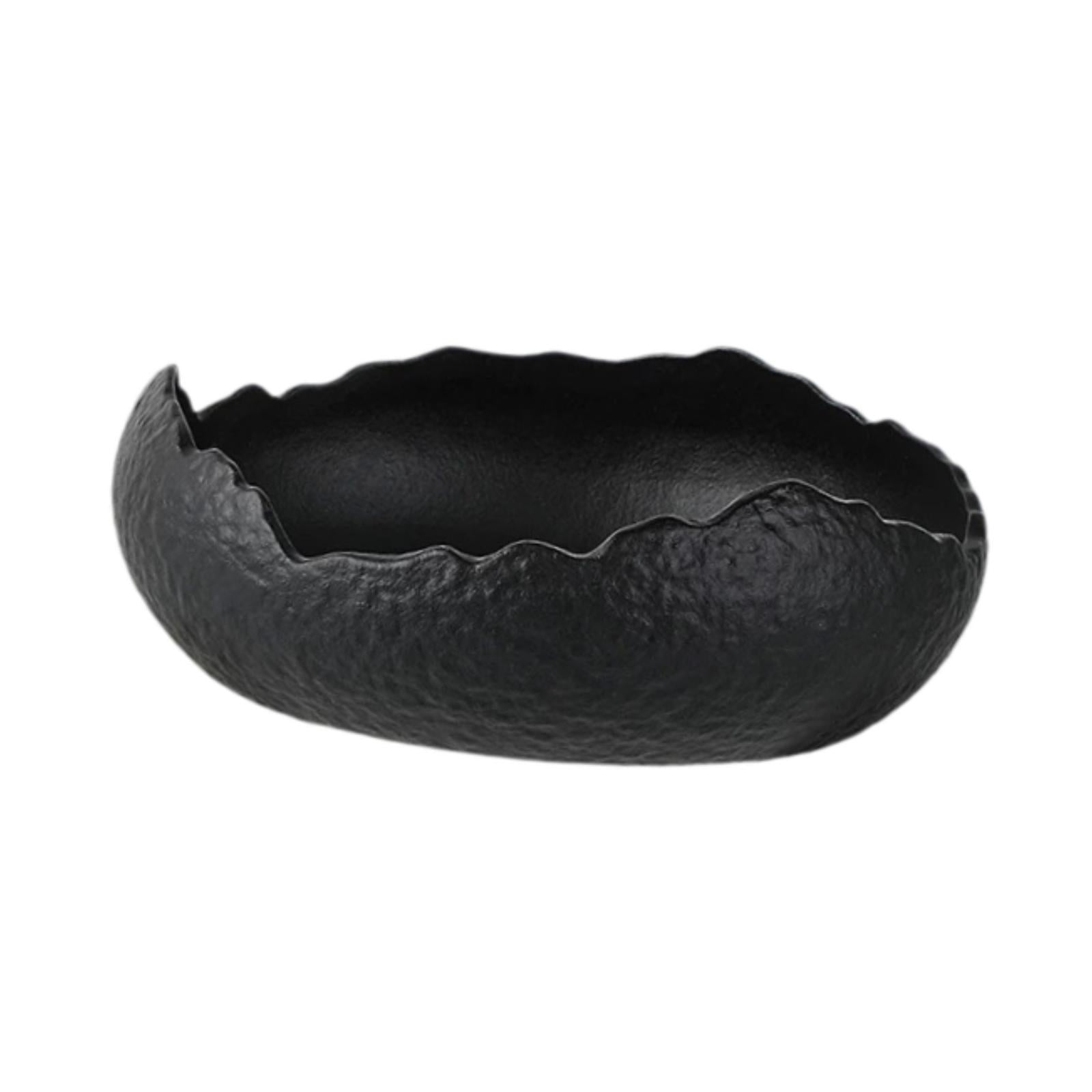 Magideal - Bowl Cerámico Cuenco Para Servir Ensalada Sopa Postre Plato Irregular Decorativo Material Cerámico Función Fácil De Limpiar Adecuado Para Cocina Comed Lámina