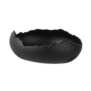 Magideal - Bowl Cerámico Cuenco Para Servir Ensalada Sopa Postre Plato Irregular Decorativo Material Cerámico Función Fácil De Limpiar Adecuado Para Cocina Comed Lámina