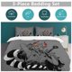 thumbnail image 5 of Yamato Bed Duvet Cover Funny Anime Cartoon Bedding Sets Lightweight 3 Piece Comforter Sets, 5 of 5