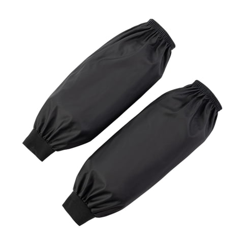 Bothyi - Mangas De Brazo Gruesas De Las Cuerdas De Las Cuerdas Al Agua Para La Protección De La Cocción De Tareas Domésticas Negras