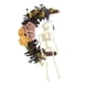 thumbnail image 2 of Corona De Flores Artificiales Para Puerta De Entrada, Interior Y Exterior, Corona De Esqueleto De Halloween, 2 of 5