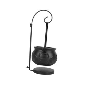 Bothyi - Cadena De Luces Para Interiores Y Exteriores, Para El Hogar, Con Forma De Caldero De Bruja, Para Halloween, Con Forma De Cuenco Para Servir Dulces