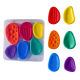 thumbnail image 2 of Set 6 Piedras Silicona Sensoriales Fidget de enfoque con Texturas, 2 of 3