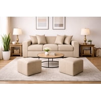 Genérico - Sofa +2Uff Benja Beige