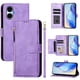 thumbnail image 1 of Funda Billetera Cremallera para BLU G53 con Porta Tarjetas, Soporte y Correa Morado, 1 of 5