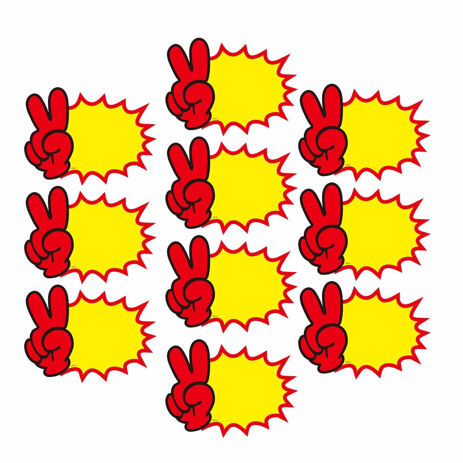 Magideal - 10 Uds. De Etiquetas De Precio De Señal De Publicidad De Supermercado, Etiquetas De Precio, Etiqueta De Precio De Entradas, Etiqueta De Precio Para Ti , Estilo G