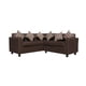 thumbnail image 2 of Sofa Seccional Constanza Cafe, 2 of 3