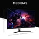 thumbnail image 4 of Monitor Gamer Curvo 32 Qhd Va 1500r 165hz Hdmi Dp Usb 1ms C32c3q, 4 of 9