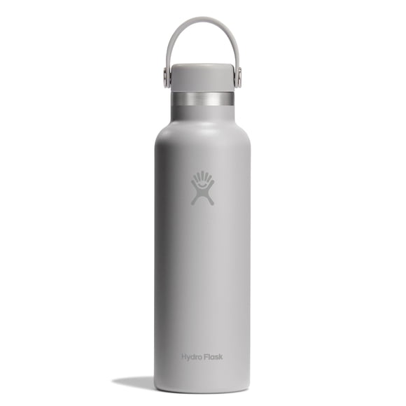 Botella de agua Hydro Flask Standard 620 ml, color gris abedul