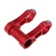 thumbnail image 2 of bicicleta plegable ajustable ciclismo manillar extensor vástago montaje rojo, 2 of 3