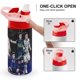 thumbnail image 4 of Lautaro Martínez-theme One-Touch Pop Top Water Bottle Stainless Steel Leak-Proof Sports Children's Bottle pink 12oz, 4 of 6
