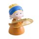 thumbnail image 4 of Estatuilla De Chica Nórdica Estatua Plato Para Servir Frutas Bandeja De Tocador Cosmético 18cmx17cmx21cm, 4 of 5