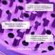 thumbnail image 5 of Molinillo de especias HerbSaver de aluminio de 6.35 cm con tapa magnética, morado, 5 of 8