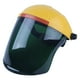 thumbnail image 3 of Tocado Seguridad Soldadura Protector Facial Antipolvo A Prueba De Salpicaduras Amarillo + Verde, 3 of 3