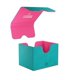 thumbnail image 5 of Caja de almacenamiento de tarjetas Gamegenic Sidekick 100+ XL, color verde azulado/rosa, 5 of 6