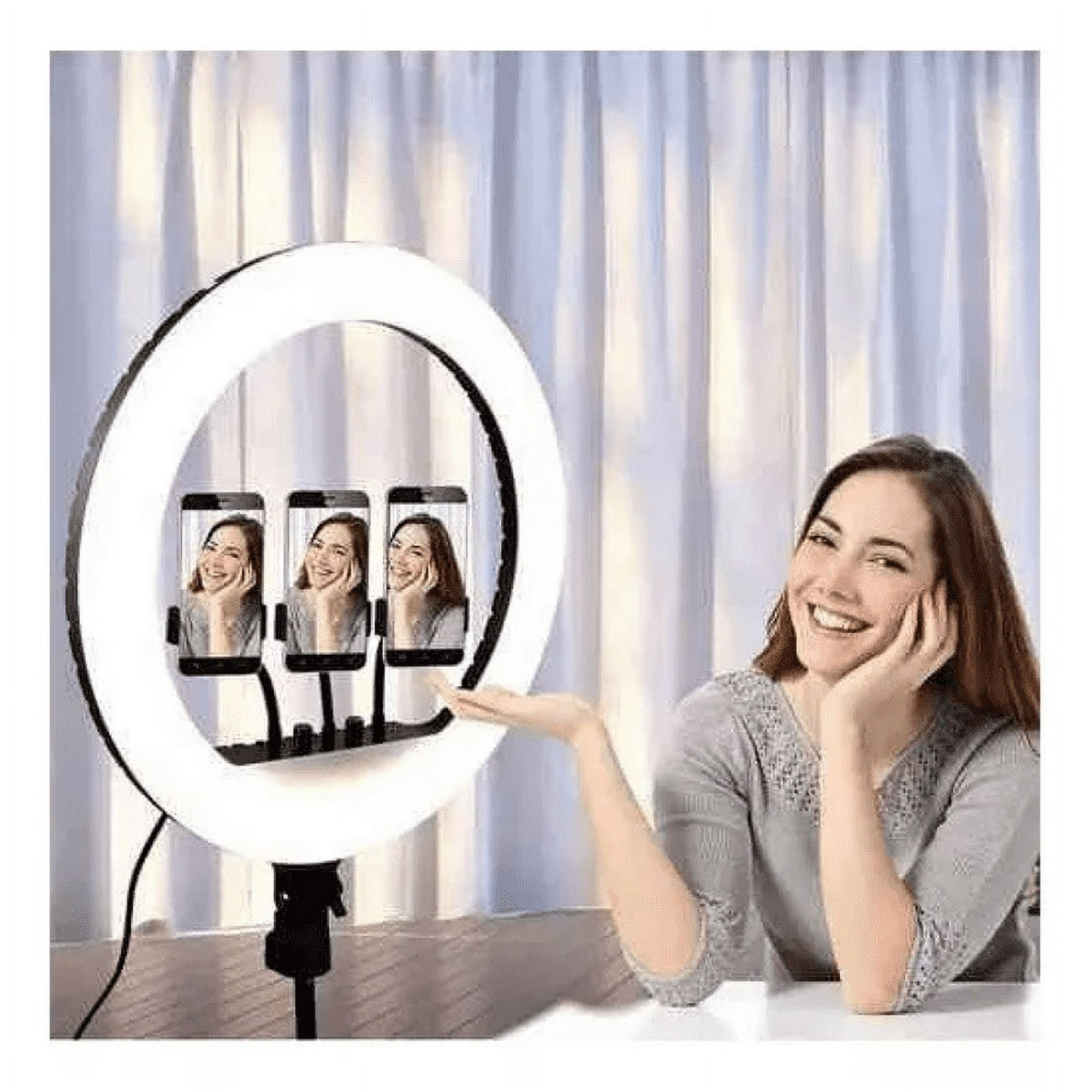 Genérico - Aro Luz Rgb Profesional Multicolor Ajustable Telefono Lau