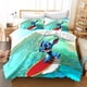 thumbnail image 2 of Duvet Cover Anime Stitch Cartoon Children King Size Set Comforter Queen Twin Size Grade A Printed Bedding Quilt Cover, 2 of 5