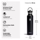 thumbnail image 2 of Botella de agua Hydro Flask Standard Flex Straw Cap 700 ml, 2 of 6