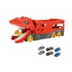 thumbnail image 4 of Dinosaur Hauler Track Toy Novedad Para Niños De 3 Años Regalo De Cumpleaños Rojo, 4 of 5