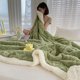 thumbnail image 2 of suxuMhao Manta, Manta Verde 47.24x78.74in, Mantas Acogedoras y Cálidas para Invierno, Mantas Suaves para Sofá, Mantas Cómodas para Sofá, Manta Premium de una Sola Pieza para Decoración Del Hogar y, 2 of 4