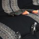 thumbnail image 4 of Cobertor de Asiento Tipo Banco Universal XCAR Negro, 4 of 4