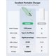 thumbnail image 2 of Power Bank XEGNER 10000mAh 20W Carga Inalámbrica para iWatch con Enchufe, 2 of 9