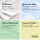 thumbnail image 3 of Crema hidratante Maritime Naturals Retinol con ácido hialurónico 120 ml, 3 of 9