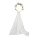 thumbnail image 2 of Boda Velo De Novia Guirnalda Floral Velo De Guirnalda Para Fiesta Dama De Honor Junto Al Mar Púrpura, 2 of 3