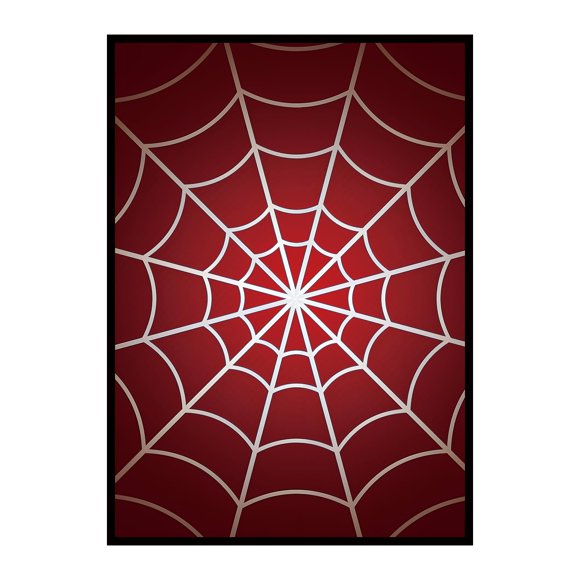 Fundas para cartas FUNinEDH Spider Web 100 unidades 66 x 92 mm