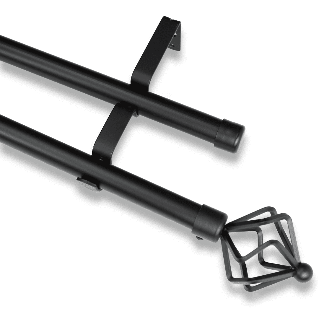 Barras De Cortina 19mm Extensibles Metálicas 160-300 Cm Guiza