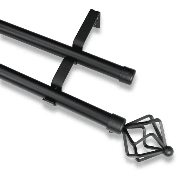 Barras De Cortina 19mm Extensibles Metálicas 120-210 Cm Guiza