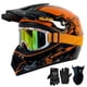 thumbnail image 1 of Casco Loyoriwy Juvenil DOT 49-52 cm Kit Naranja, 1 of 8