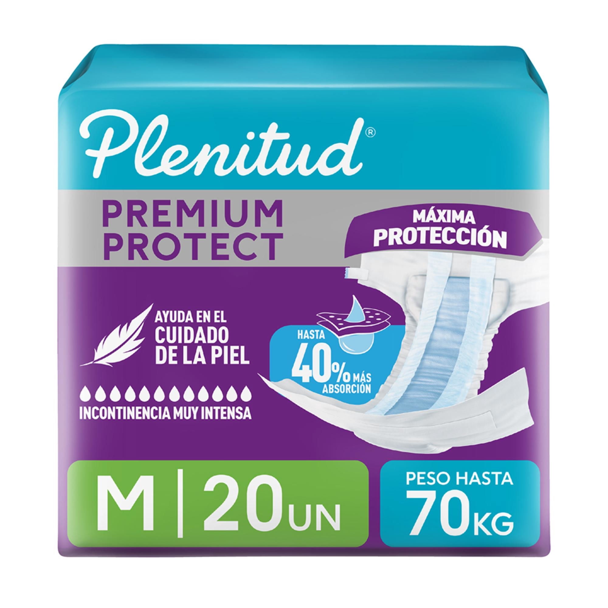 Plenitud - Pañales Para Adultos Protect M Hasta 70 Kg